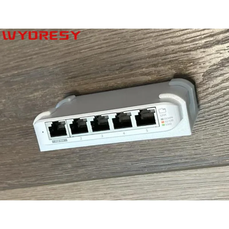 WYORESY for Ubiquiti Unifi (Flex Mini) Premium Wall Bracket Shock Absorption Anti-Sway Stable Fixed Switch Device Parts
