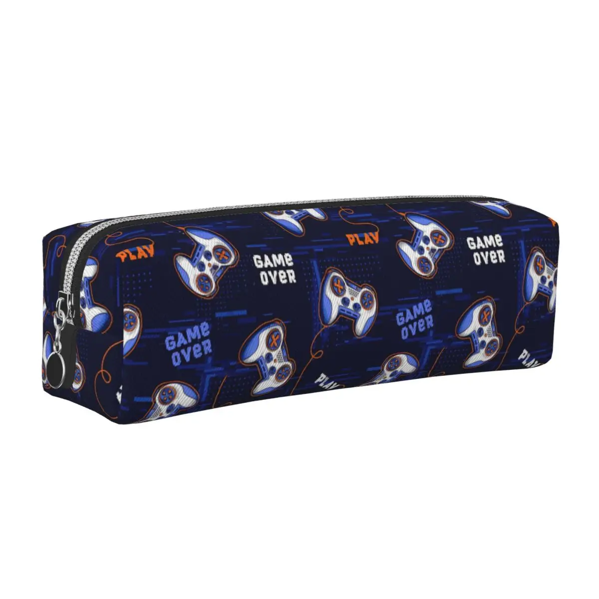 

Пенал для игрового контроллера видеоигр, модный держатель для ручек, сумки для студентов, большая вместимость, школьный пенал на молнии