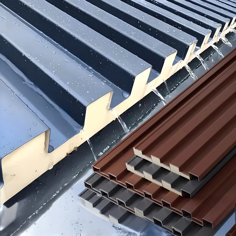 

Great Wall Insulated Aluminum Tile, Double-layer Great Wall Panel, Large-size Panel, Sunshade Rain Canopy, Sunroom Insulation Pa