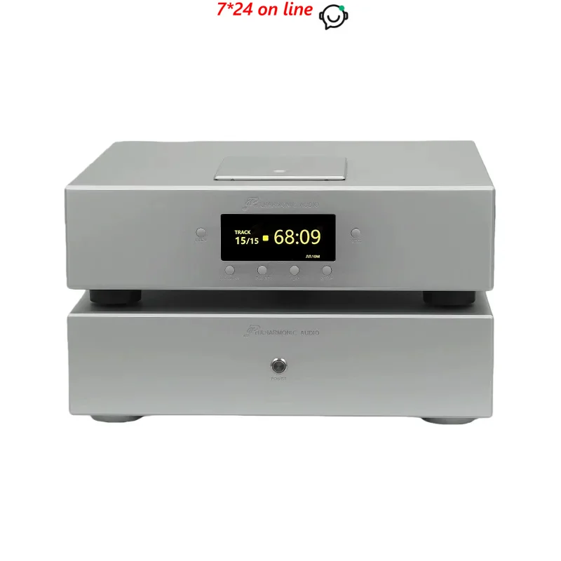 AL-01 CDT6 Flagship CD/DSD Transport with CDPRO2 Mechanism  Split Super Power Supply Hi-End Digital Audio Player