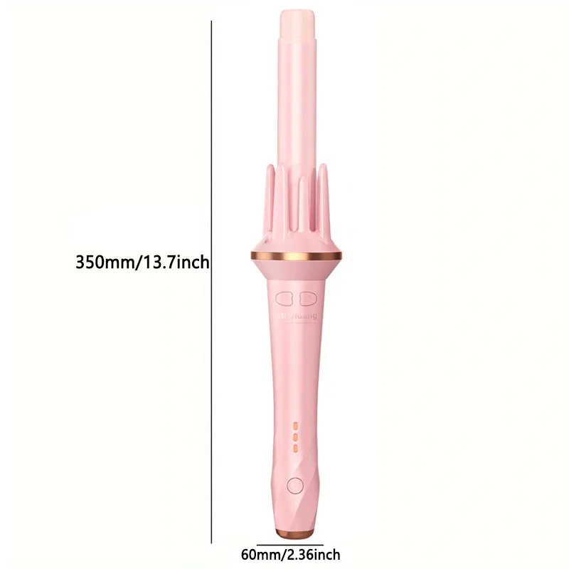 

Автоматические вращающиеся щипцы для завивки волос с регулируемой температурой, анионовые щипцы для завивки волос с большой волной, быстрый нагрев, щипцы для завивки волос