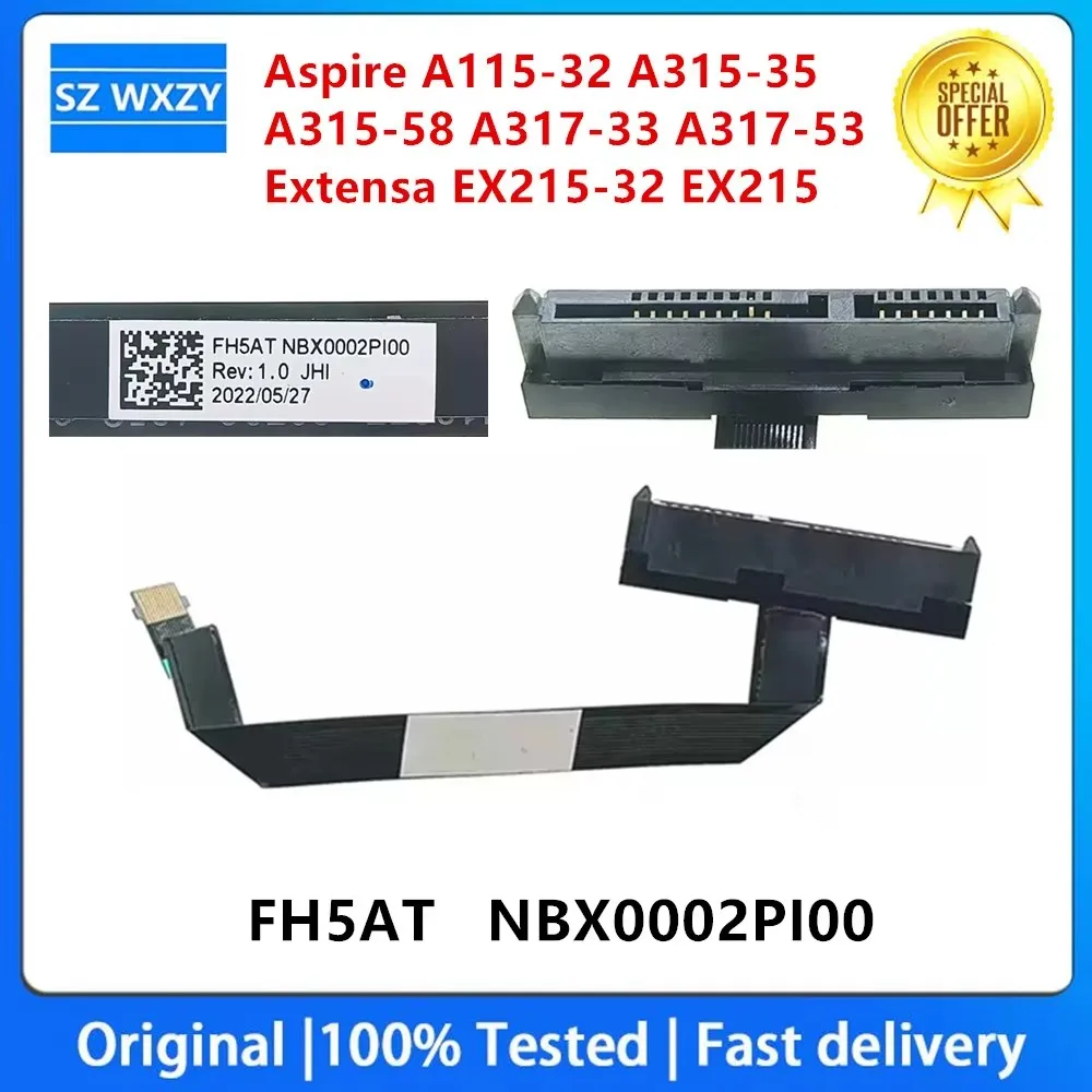 For Acer Aspire A115-32 A315-35 A315-58 A317-33 A317-53 Extensa EX215-32 EX215 HDD Hard Drive Connector Cable FH5AT NBX0002PI00