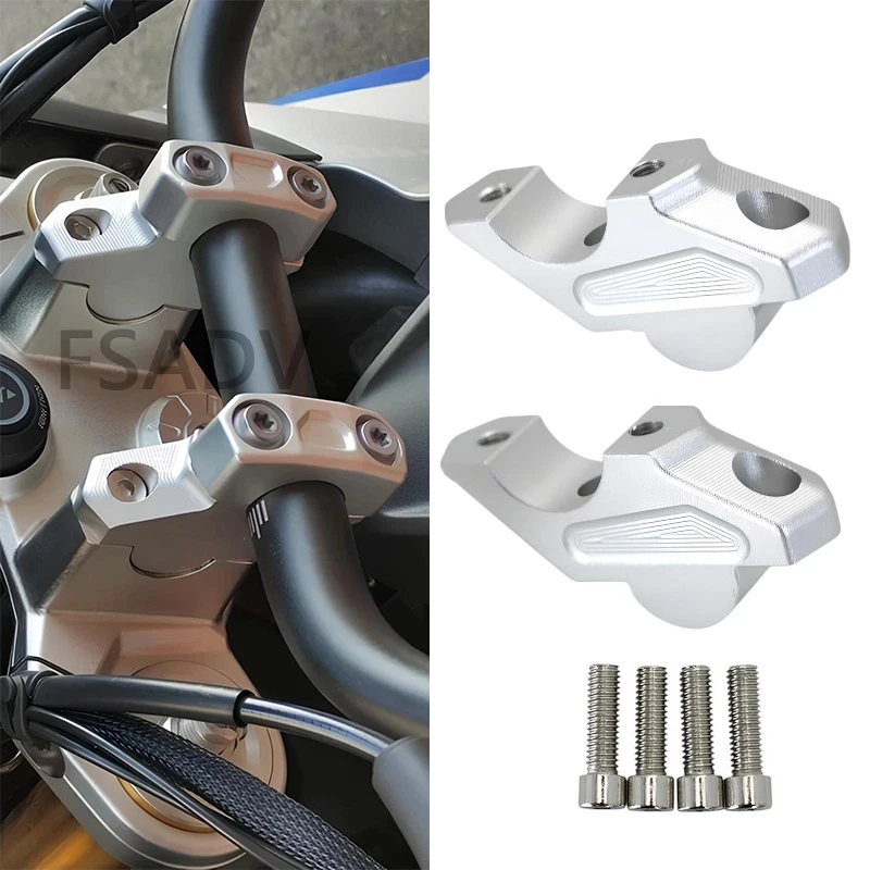 With Offset Risers Clamp Extension Adapter For Voge DSX 900 900 DSX DS900X 2024- Motorcycle Handlebar Riser Lift Booster