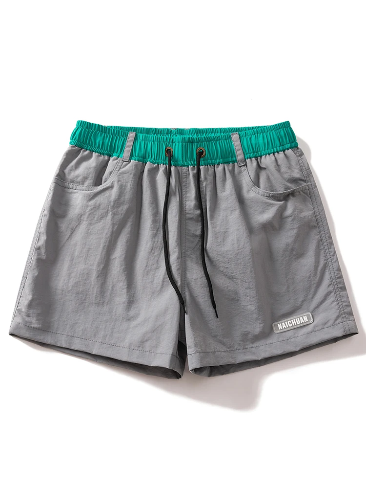 

Men's Lightweight Qui Dry Breathable Inner orts Tee-quarter Length Sports Fitn Running Beach Swimming orts Summer ...