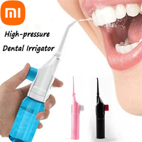 Xiaomi High-pressure Dental Irrigator Portable Household Teeth Clean Water Dental Floss Manual Irrigator Cleans Oral Cavity
