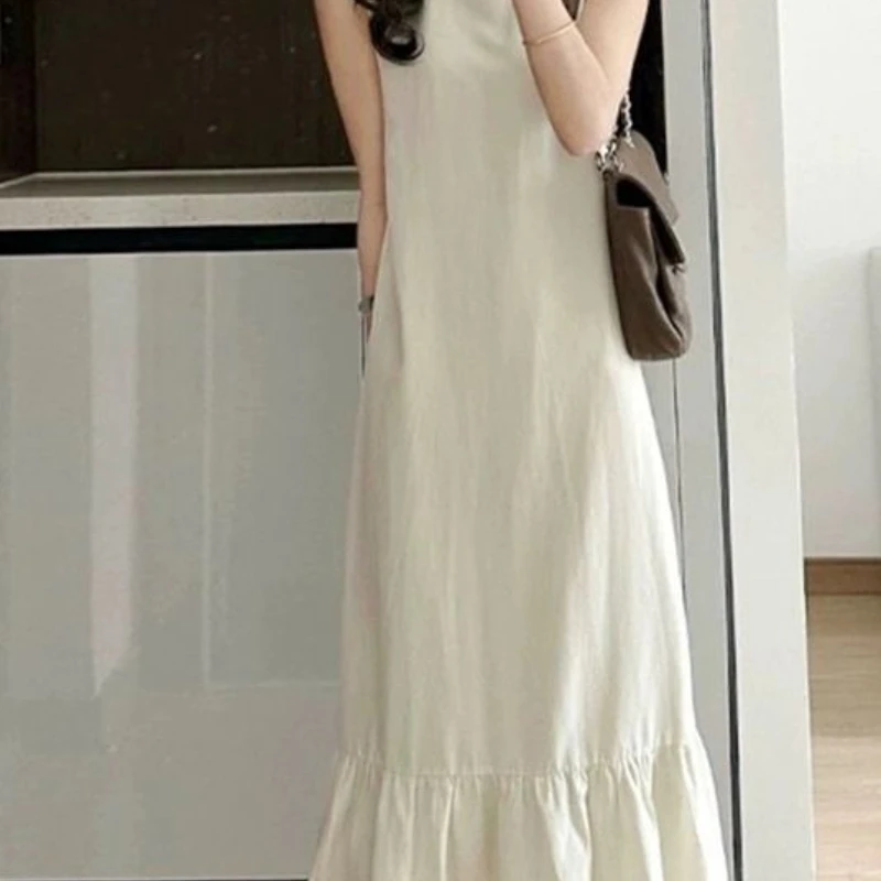 

Holiday Style Sleeveless Vest Long Skirt, Children's Summer New Style, Slimming Commuting and Age Reducing Dress