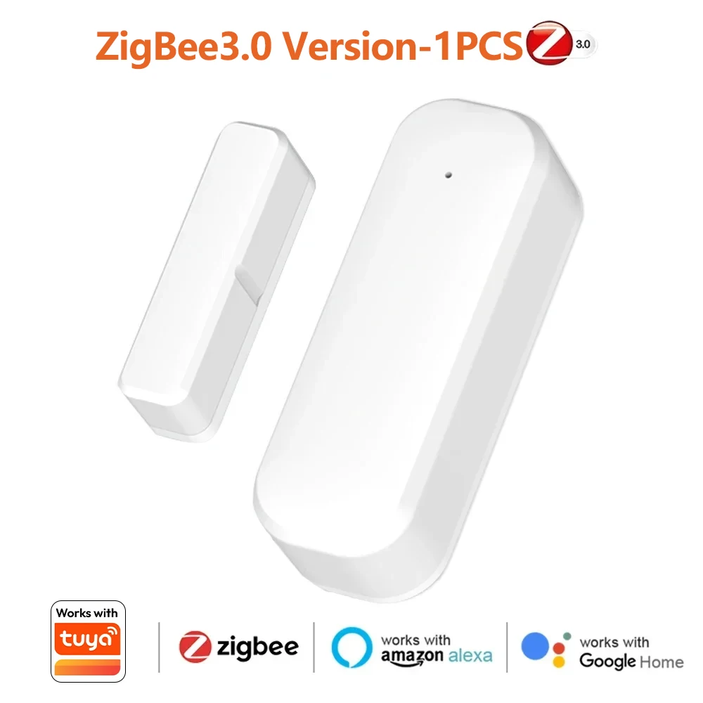 Deursensor Raamcontactsensor Open/Gesloten Detector Smart Home Alarm Beveiligingsbescherming Werkt met Tuya en Smart Life