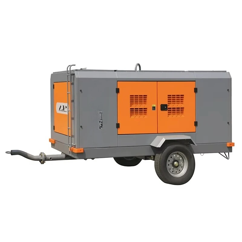 High Performance 162KW diesel Screw air Compressor Water Well