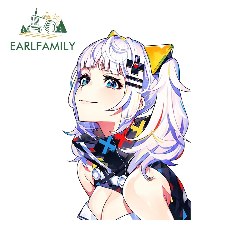 

EARLFAMILY 13cm X 9cm For Anime Girl Funny Car Stickers Waterproof Graffiti Decal Personality Trunk Motorcycle Vinyl Car Wrap