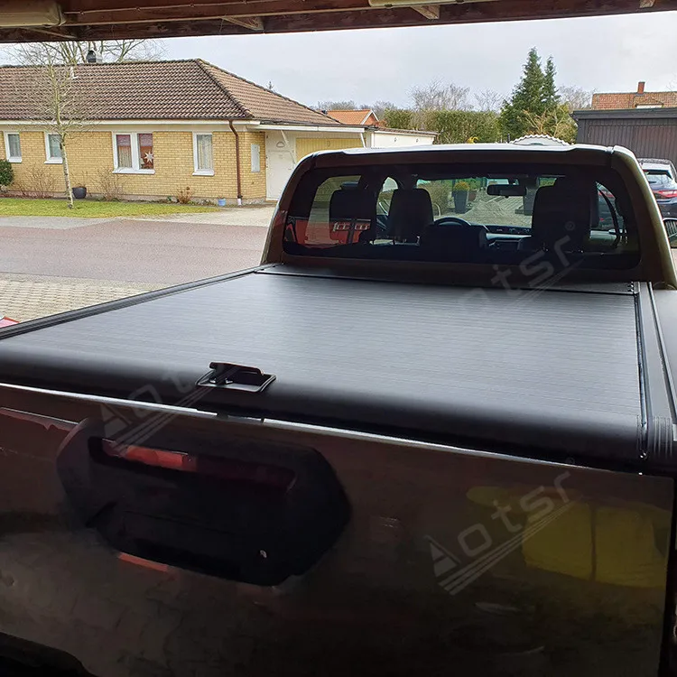 

Car Trunk Lids For JAC T6 T8 Pickup Bed Tonneau Cover Retractable Roller Shutter Tail Box Cover Electric Manual Accessory Rear