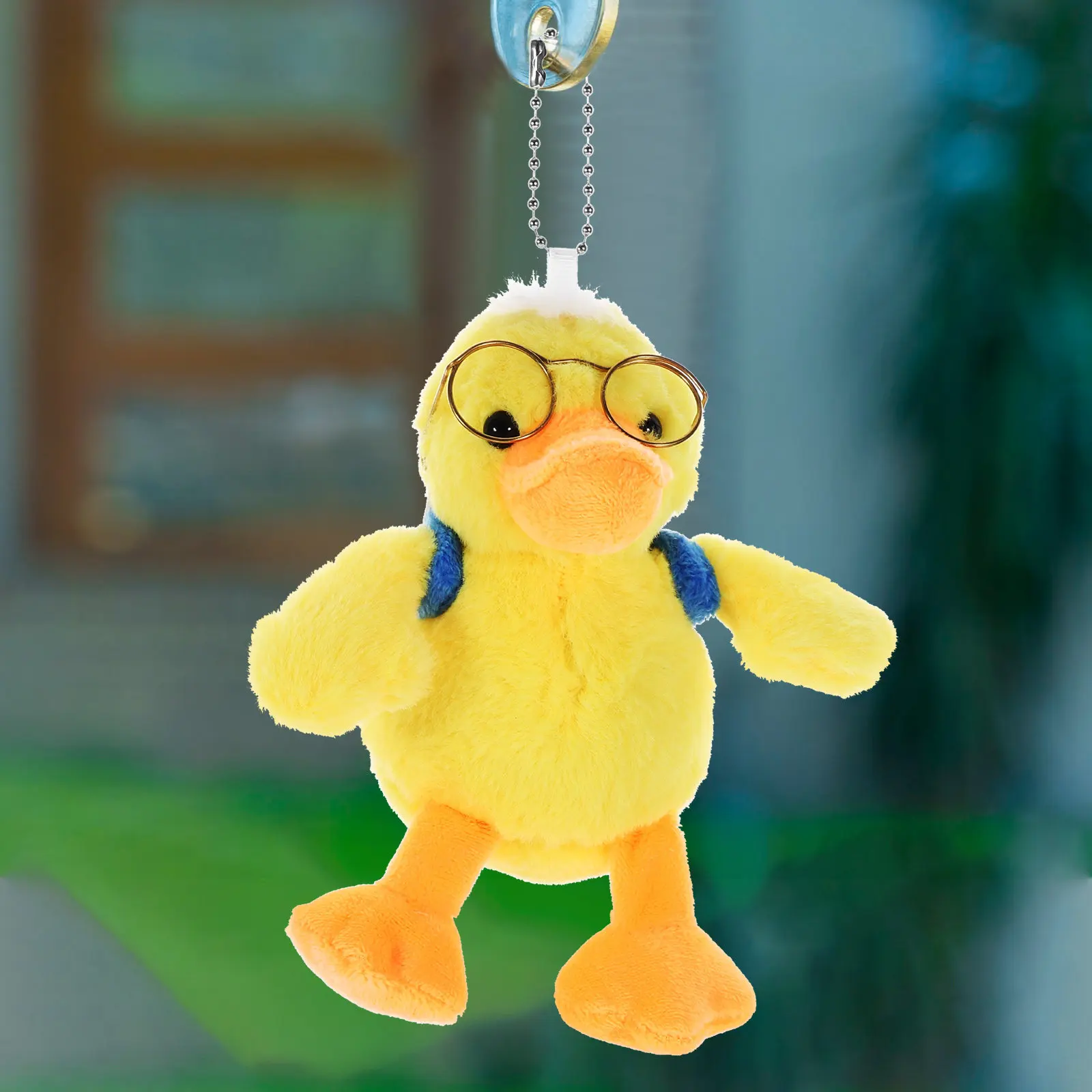 

Stuffed Pendant Small Cute Duck Keychain Hanging Ornament Bag Charm Car Hanging Decor Cartoon Cute Pendant Decor