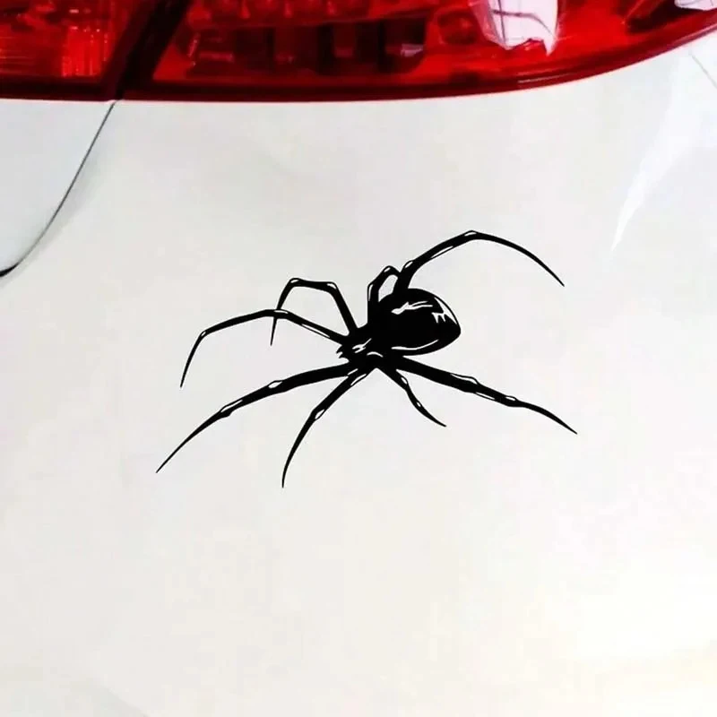 1pc Spider car sticker, waterproof and durable car decal, suitable for the sides of the car, fuel tank, windows, and trunk