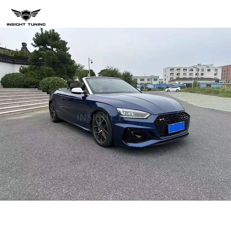 High Quality PP Plastic Car Bodykit RS5 Body Kit  for Audi A5 2008-2016 4 Doors 2 Doors Upgrade to RS5 2021+
