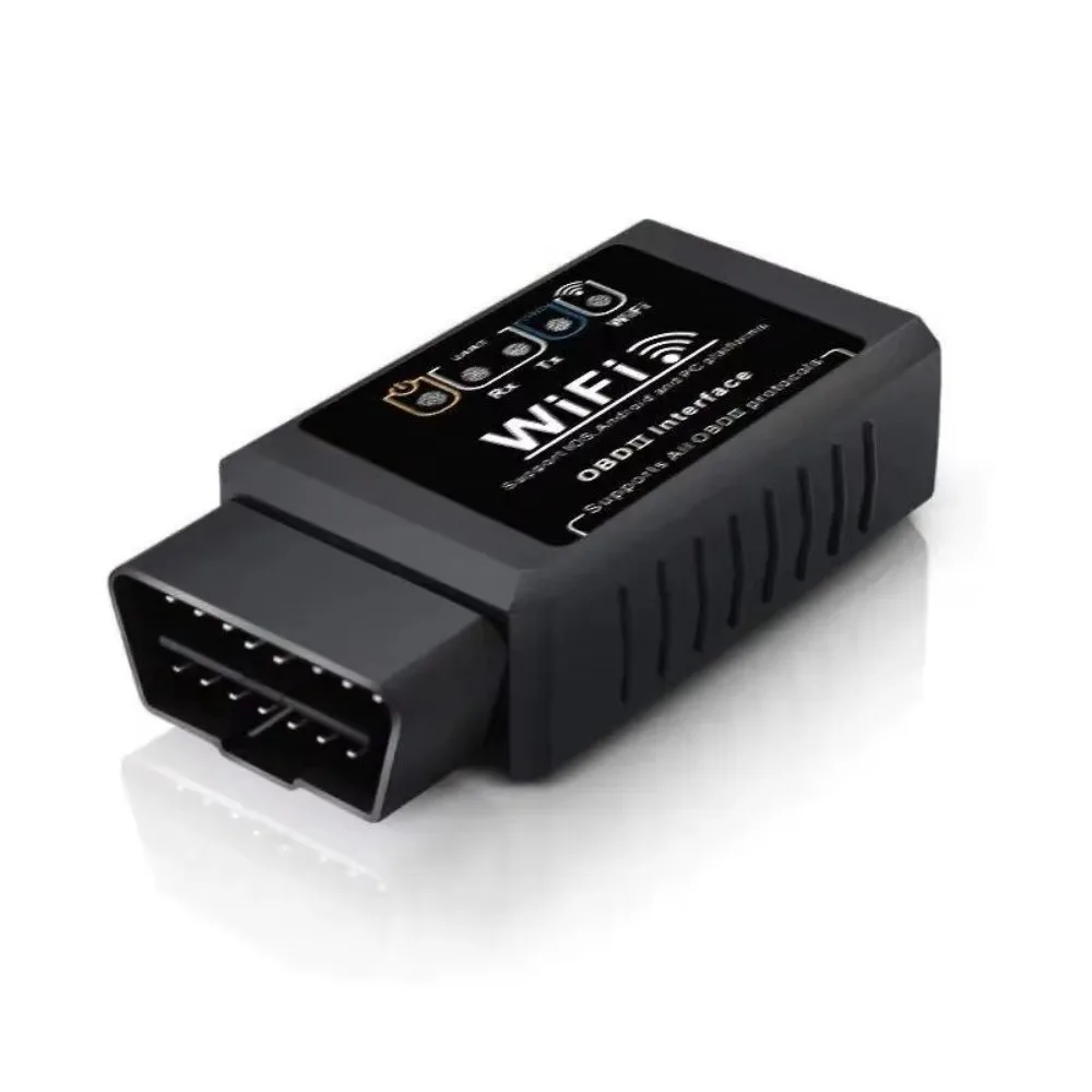 Useful Plastic OBD2 Scanner WIFI Version V1.5 Model ELM327 Scanner Easy Operate Fault Detection Code Reader Vehicle Maintenance