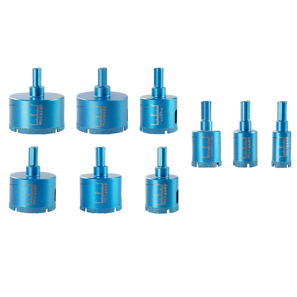 1 szt. Wiertło koronowe szlifierskie 20–60 mm do kamienia, granitu, szkła, marmuru, otwornica, frez do szlifierki kątowej, wiertło do kamienia, dziurkacz do płyt kamiennej