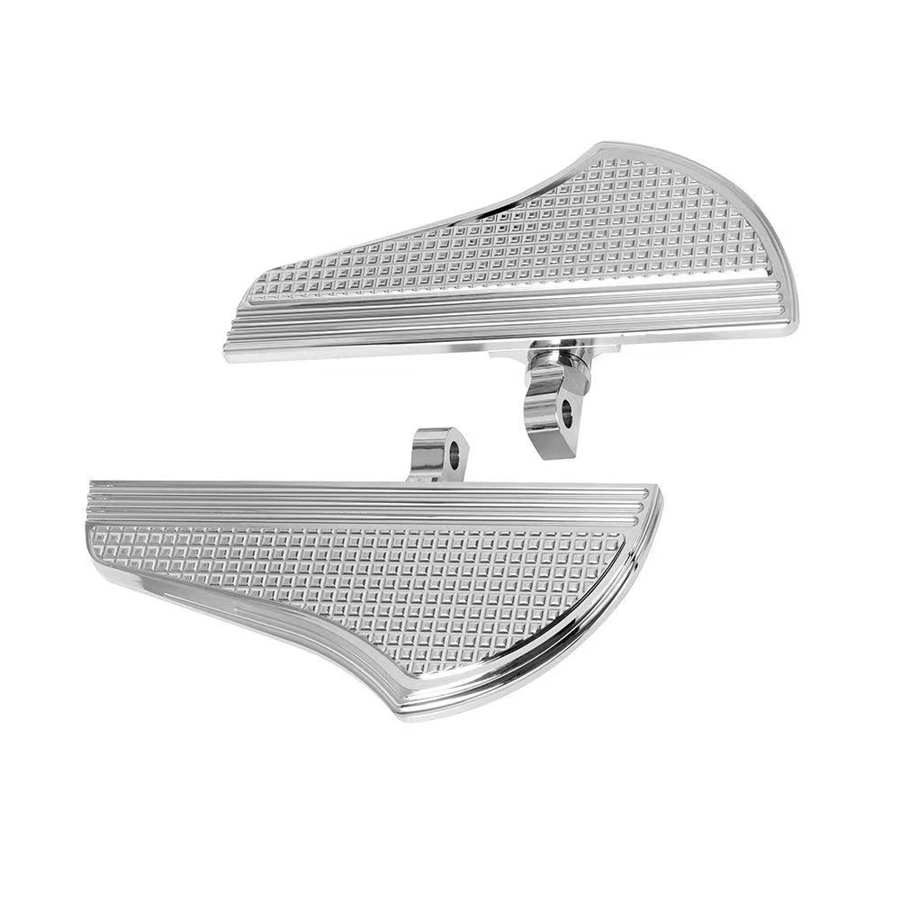 Pijakan Kaki Pengendara Depan untuk Harley Touring Street Glide Electra Glide Road King Sportster 883 XL Softail Dyna V-Rod