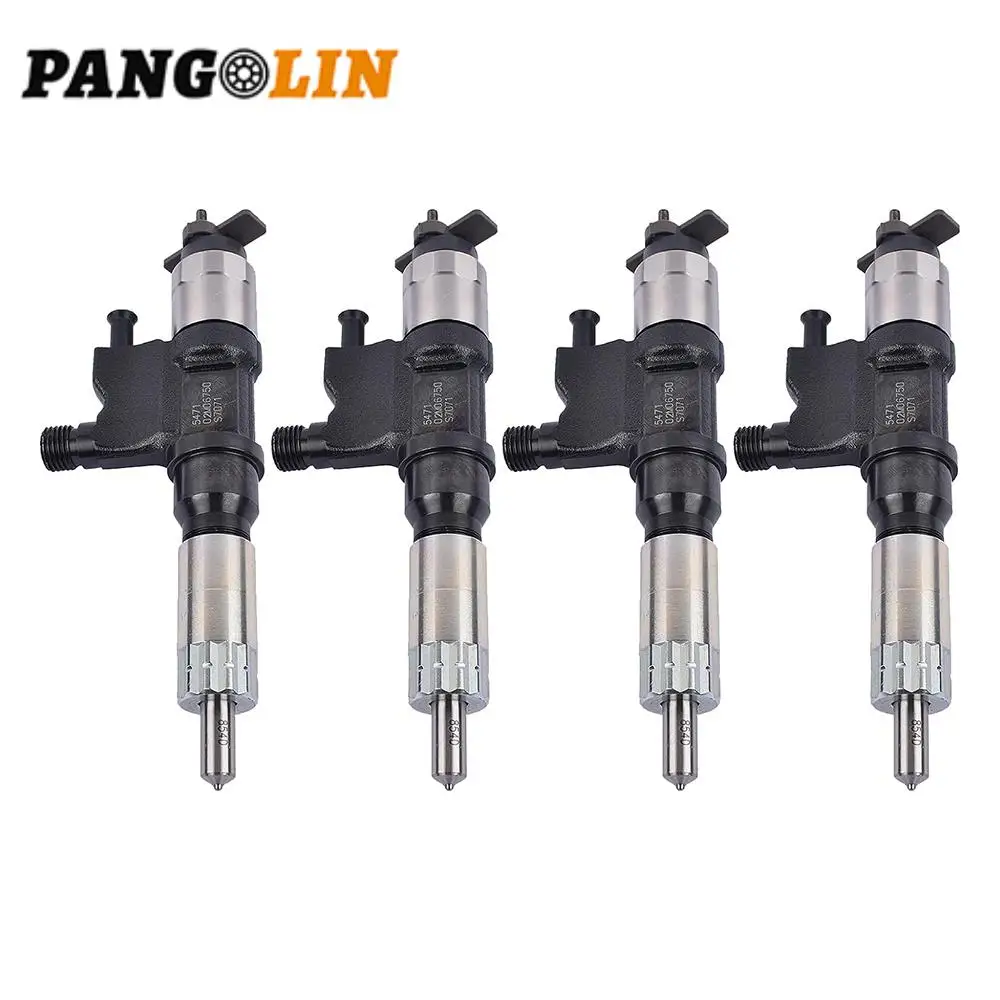 

4 шт. автомобильная топливная форсунка 095000-5471 095000-8901 для Denso 01-07 Isuzu NPR NPR-HD 4HK1 дизельный двигатель системы подачи топлива