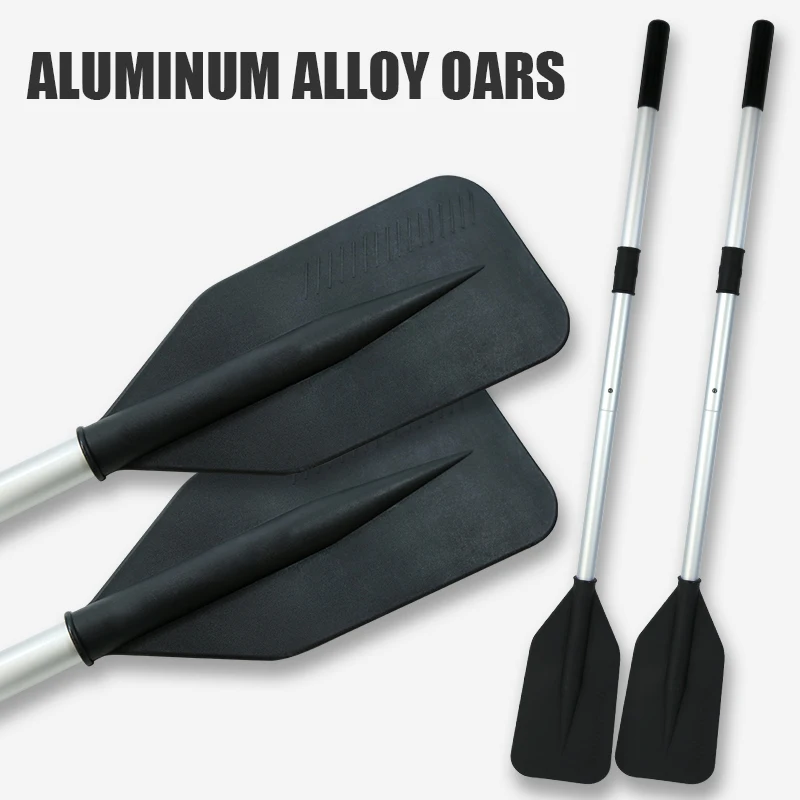 2pcs Boat Padlde, Inflatable Kayak Fishing Boat Paddle, Aluminum Alloy Paddle, SUP Paddle, Assault Boat Universal Oar