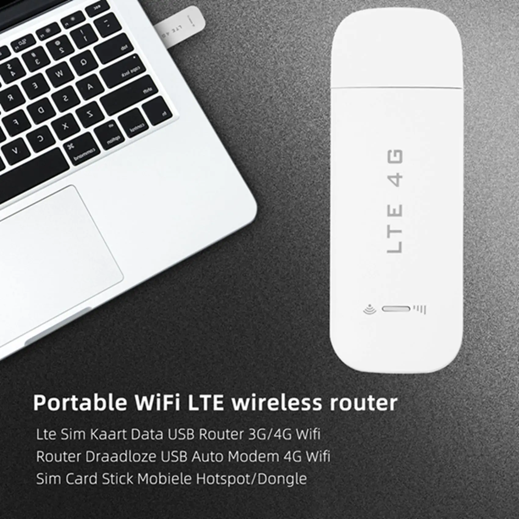 L68ALte Sim Kaart Data USB Router 3G/4G Wifi Router Draadloze USB Auto Modem 4G Wifi Sim-kaart Stick Mobiele Hotspot/Dongle