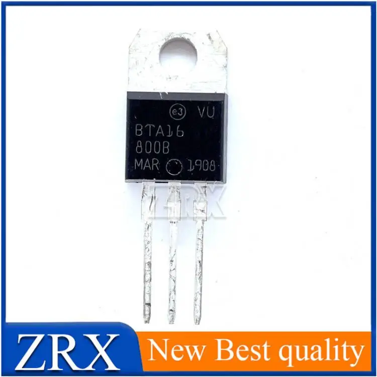 5 pçs/lote importado tiristor bidirecional original BTA16-800B 16a 800v em linha para-220