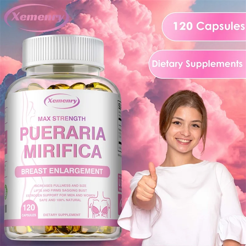 Pueraria Mirifica - Promotes Women's Health, Makes Breasts Fuller, Hormone Metabolism, Relieves Menopause, Non-GMO - Image 6