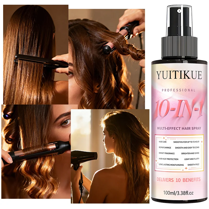 YUITIKUE 10-in-1 Multi-Effect - огляд і ціна Heat Protectant Spray