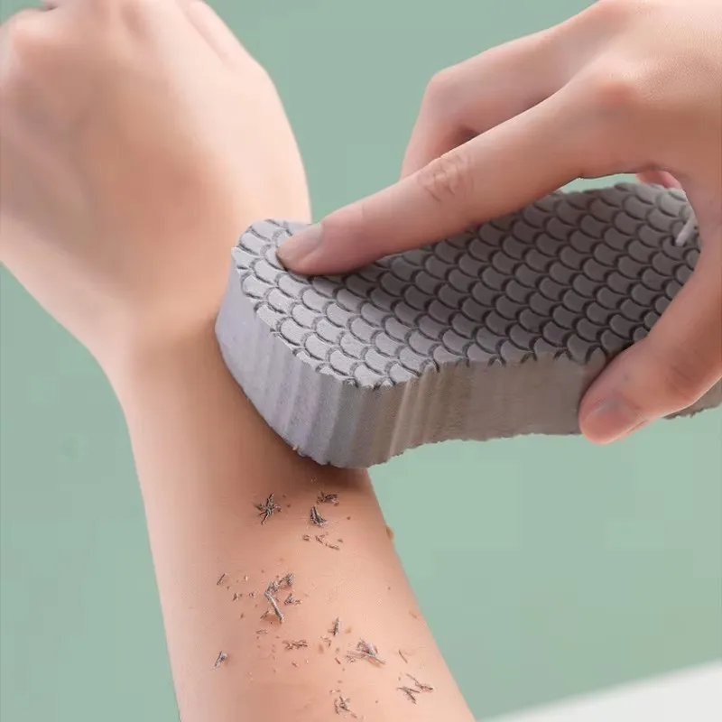 Esponja suave para el cuerpo, esponja exfoliante para baño, cepillo de ducha, limpiador de piel corporal, eliminador de piel muerta, 1/2/4 Uds.