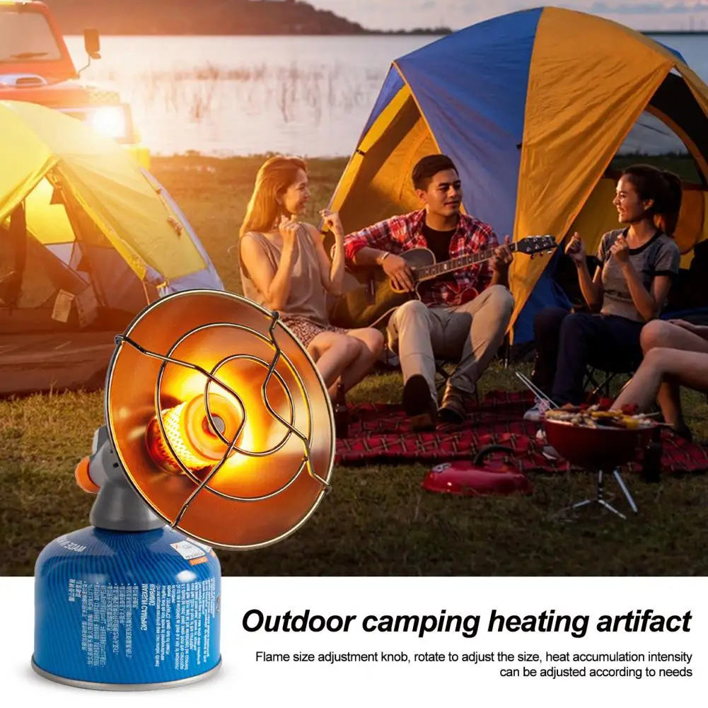 Outdoor Heating Appliance Portable Gas Heating Stove for Winter Camping Fishing Baking Mini Outdoor Heater with for Outdoor