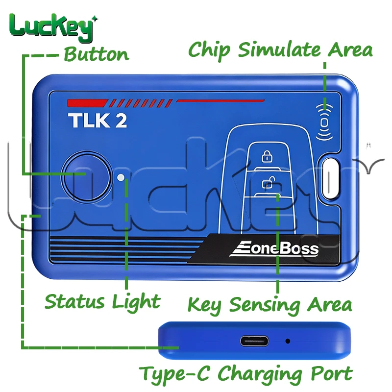 TLK2 EONEBOSS Smart Remote Key Reset Unlocking Programmer For Toyota For Lexus 4A-AA BA Chip TLK2 Reuse Key Unlock Device Tool