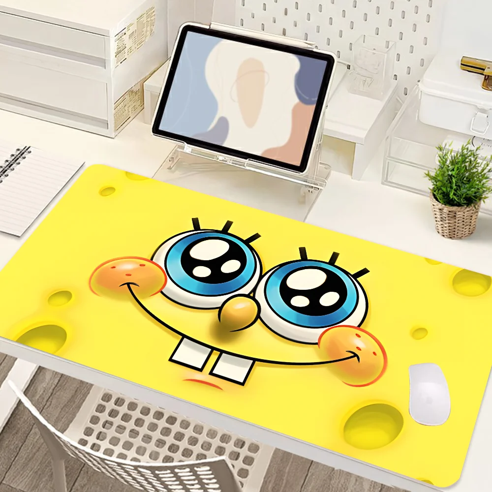 S-Sponge-Bob Mousepad Mousepad New Arrivals Large Gaming Mousepad L XL XXL Gamer Mouse Pad Size For Keyboards Mat