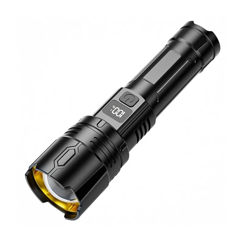 

AB46-Outdoor Sports LED Flashlight With Emergency Zoom Function, Long Battery Life, And High Range
