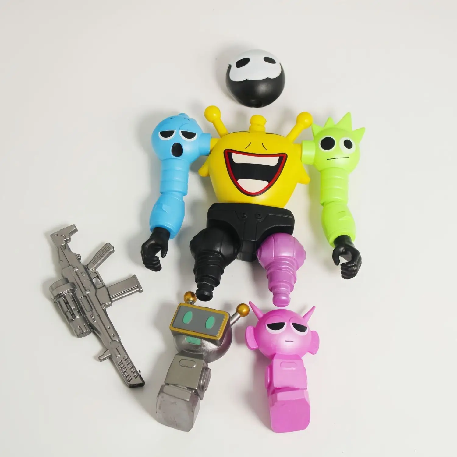 在庫あり関節可動リズムボックスロボットフィギュアスプリンキオルゴールゲームグッズドール子供おもちゃギフトクリエイティブ誕生日