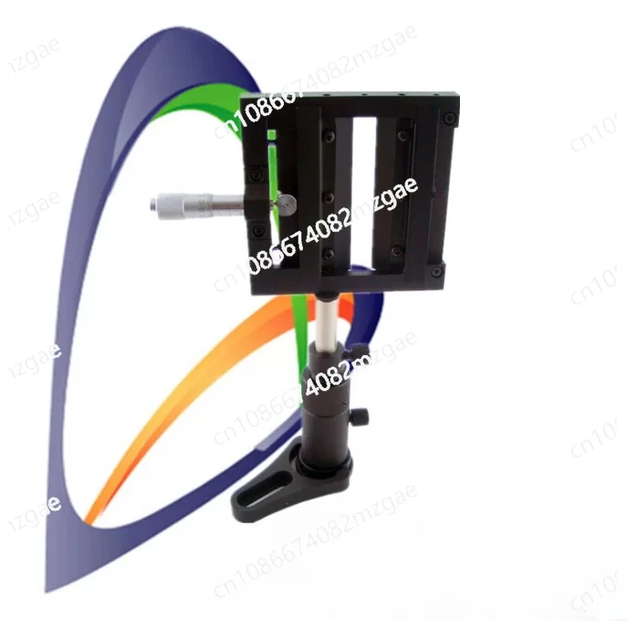 Precision Manual Adjustable Knife Edge Slit NT05ID80B, Optical Experiment One-Way Fine-Tuning Slit Through Frame