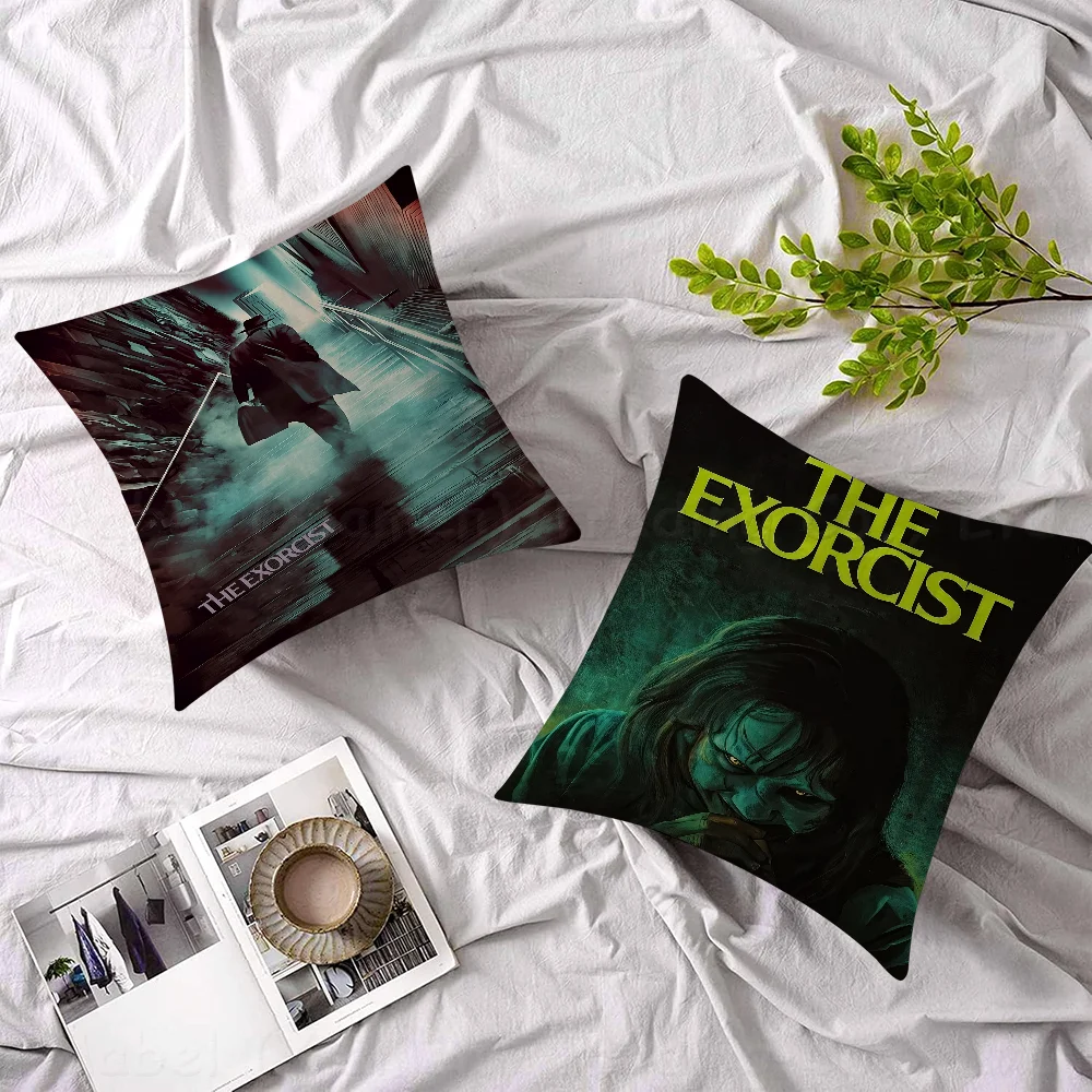 Movies The Exorcist Maple Design Cushion Cover Happy Autumn Harvest Decor Holiday Decorati Pillow Cover