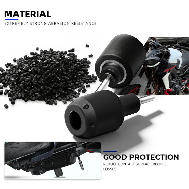 MT-09 & SP 2021-2024+ Frame Anti Crash Protector Slider For YAMAHA XSR900/GP 2024+ Crash Mushrooms Fairing Protection Crash Pad