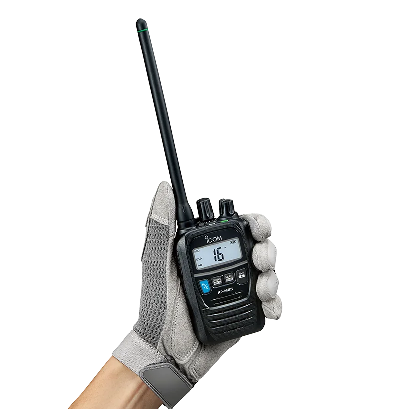 Handheld IC-M85 Walkie Talkie DMR Type For Marine And Land Mobile Radio Use