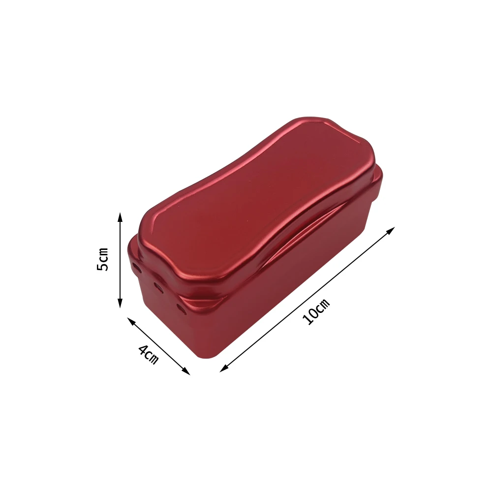 30 Holes Aluminum Dental Disinfection Box Autoclave Sterilizer Case Files Holder With Holes For Dentist Cleaning Stand Autoclave