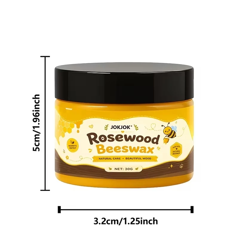 Beeswax Furniture Polish Effectively Enhances the Luster of Wooden Furniture, Combines Waterproofing and Anti-Cracking Functions
