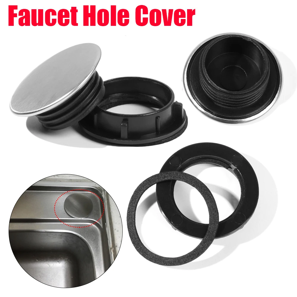 Durable Anti-leakage Accessories Washbasin Kitchen Sink Plug Faucet Hole Cover Drainage Seal Soap Dispenser