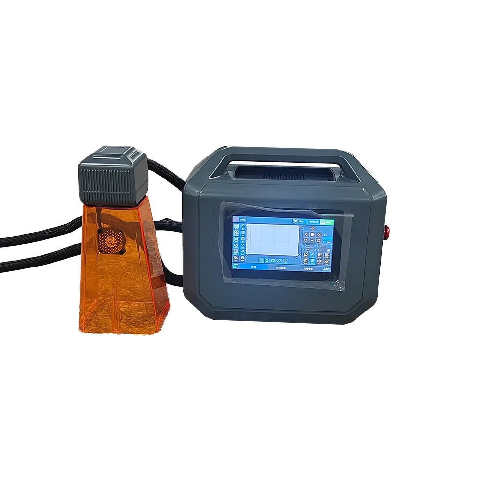Mini Smart Fiber La/ser Engraver Ss Aluminum Metal Plastic 20W 30W 50W Fiber La/ser Marking Machine MAX Handheld for Meatal
