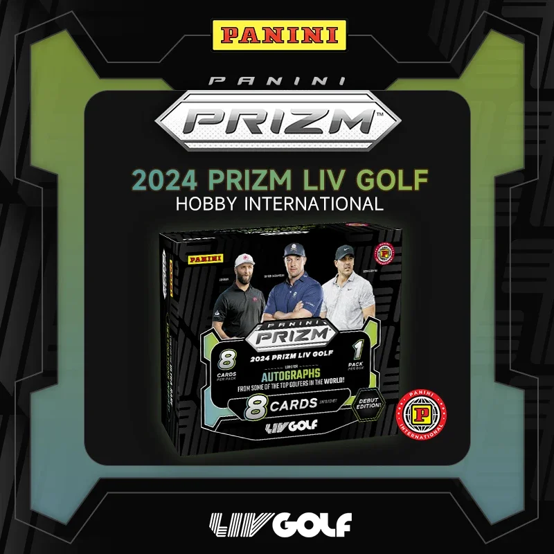

PANINI PRIZM LIV Golf Trading Cards Box International Edition with High-End Parallel Inserts Sports Collectors Gift Box Trending