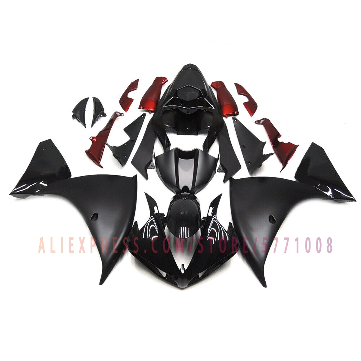 For YZF R1 2009 2010 2011 Painted Fairing Kit Injection Molded ABS Motorcycle Fairings Bodywork Cowling Black White Blue