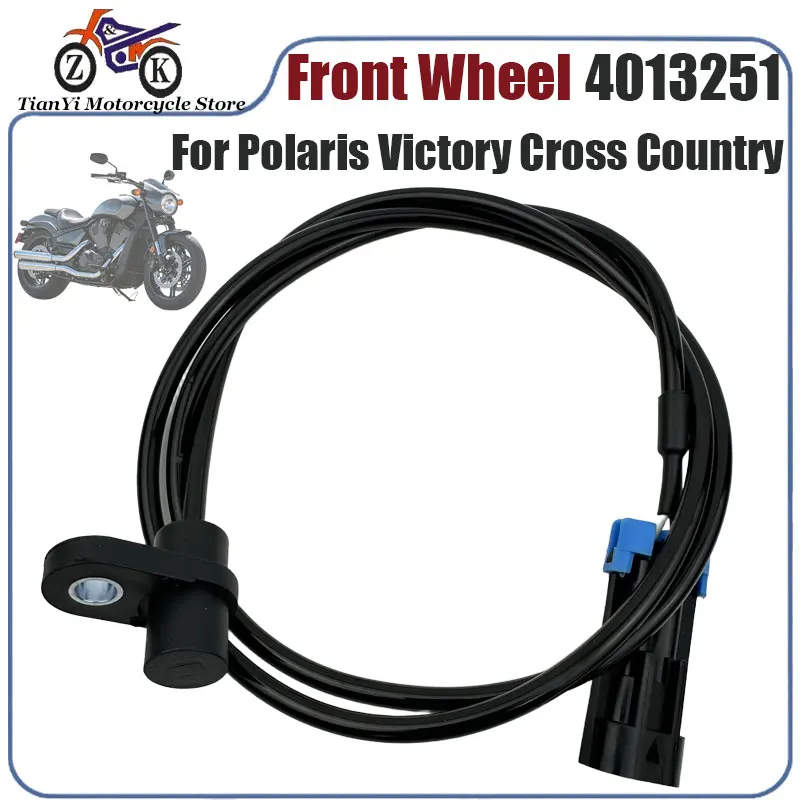 

4013251 Motorycle Front Wheel Speed Sensor For Polaris Victory Cross Country For Polaris Indian ABS Speed Sensor Replacement