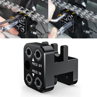 NICECNC herramienta de prensa de cadena de eslabones maestros de motocicleta para cadenas 50 Series 520 525 530 para KTM YAMAHA BMW SUZUKI DUCATI HONDA KAWASAKI