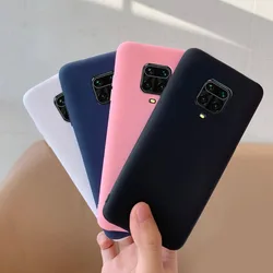 Silicone Case For Xiaomi Redmi Note 9 Pro Max Case Silicon TPU Back Cover Phone Case For Xiaomi Redmi Note 9 9s 9 s Funda Coque