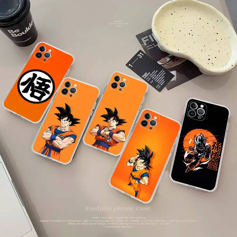 D-Dragon Ball Goku For iPhone 17 Air 16 Pro Max 15 14 13 12 11 Plus phone Case