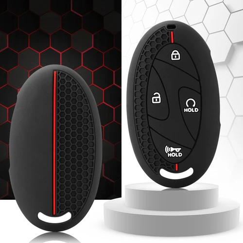 현대 코나 2024 아이오닉 2021 실리콘 키 커버, 엘란트라 SEL 2023 아이오닉 5 6 7 그랑프리 GN7 키 케이스, 자동차 액세서리 체인 