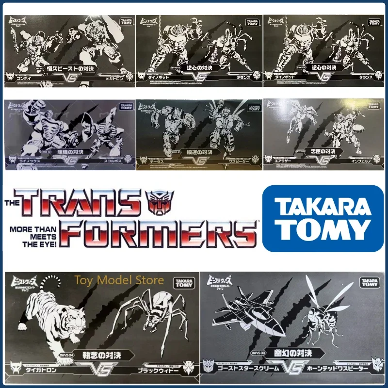 In Stock Takara Tomy Transformers Transformers Japanese version BW Again Collect Figure Anime Robot Anime Action Models Kid Gift