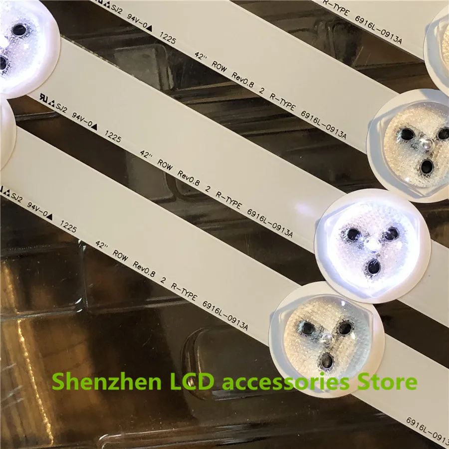 LCD TV 백라이트 바 알루미늄 100%, 42 인치 TV용, LED42E320PD, 3D42A2000I, LC420DUN, 6916L-0882A, 0913A, 42 인치, 신제품