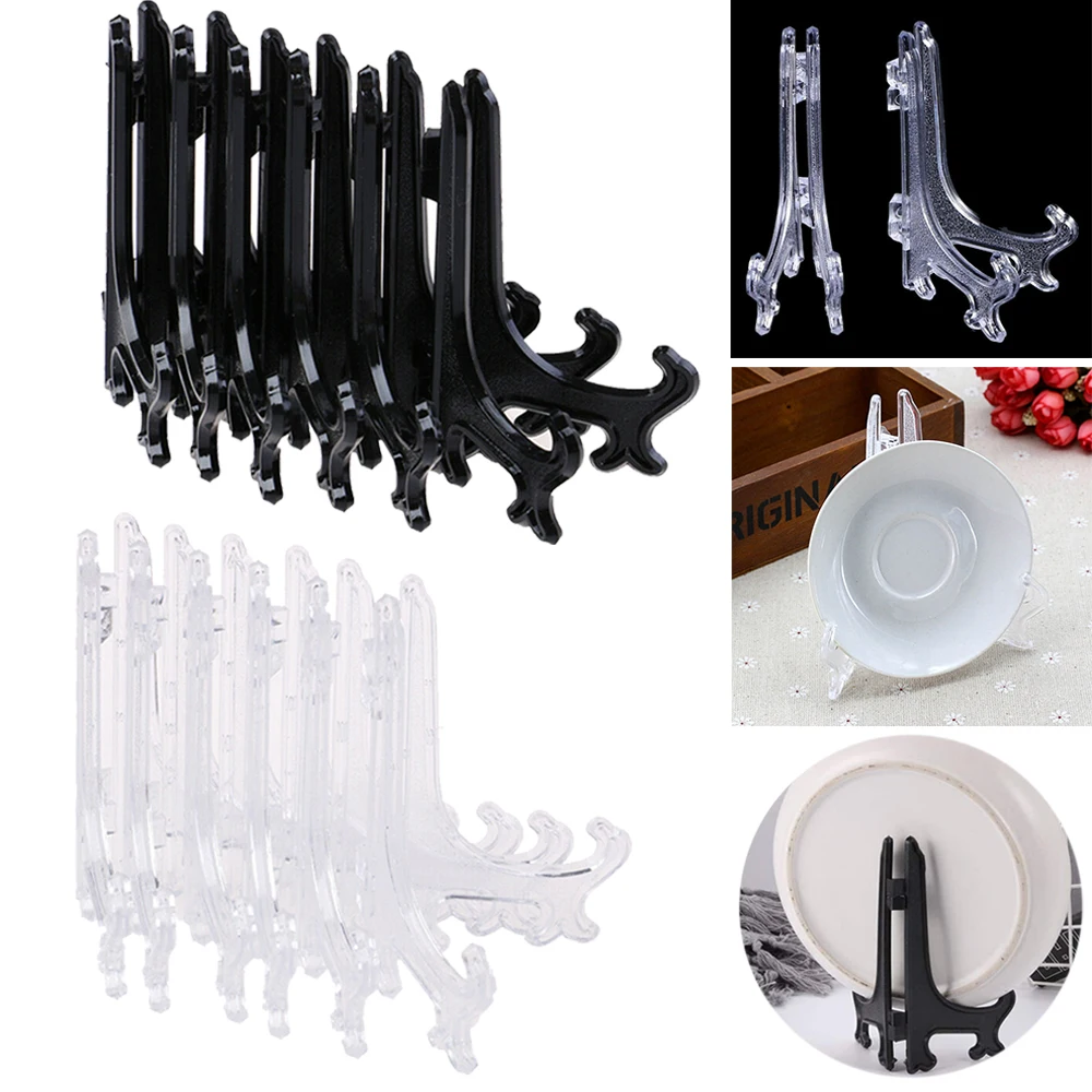 12pc Decorative Plate Holder Display Stand Easel Picture Frame Pedestal Ornament